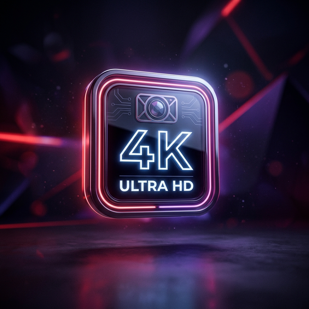 Qualidade 4K e Full HD